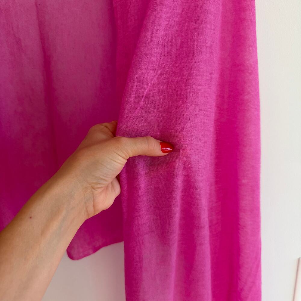 Cashmere Lightweight Sheer Rectangular Multifunct… - image 6